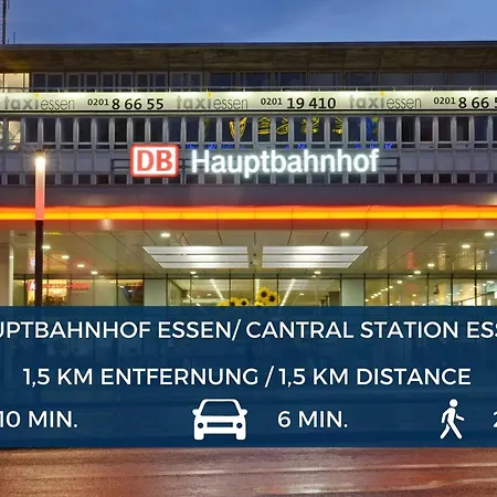 Ferienwohnung Rtr Essen - Fuer Bis Zu 8 Personen - Voll Ausgestattet - Zentral Limbecker Platz - Messe - Uniklinikum - Smart Tv - Parken - Modern Exterior foto