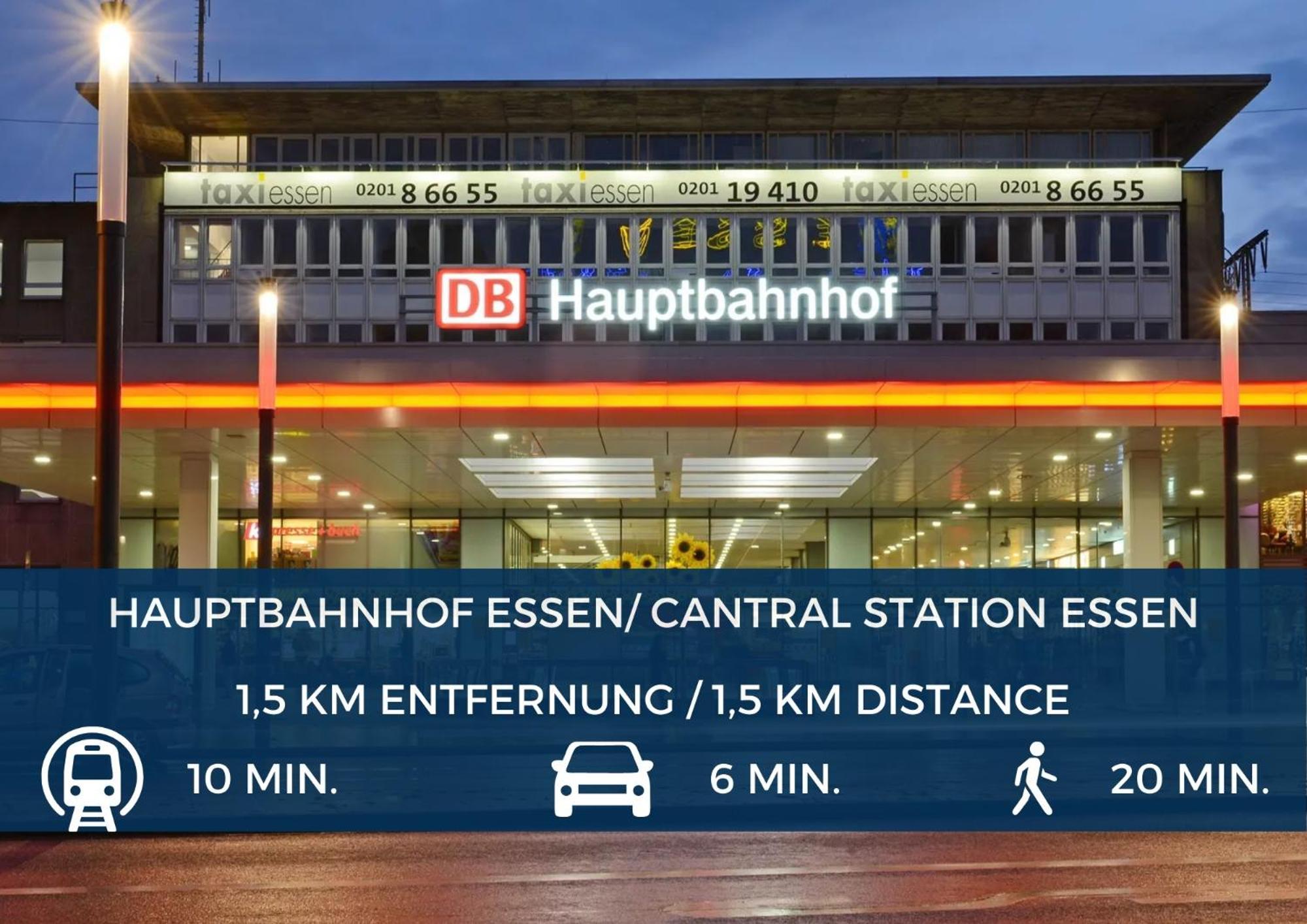 Apartment Rtr - Fuer Bis Zu 8 Personen - Voll Ausgestattet - Zentral Limbecker Platz - Messe - Uniklinikum - Smart Tv - Parken - Modern Essen